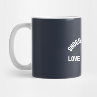 Shoegaze is My Love Language with Pink Heart Mug